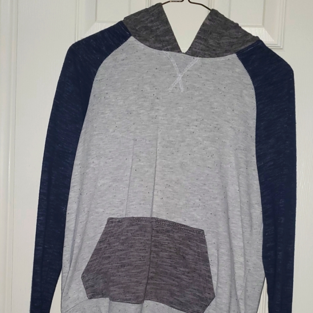 Rustic Blue lined Fleece Sweatshirt for Boys.         Sz XL 18
